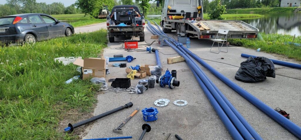 Zamontowana instalacja wodno-kanalizacyjna - Wodmix Pacanów